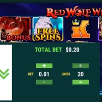 Red Wolf Wins Bet - partycasino