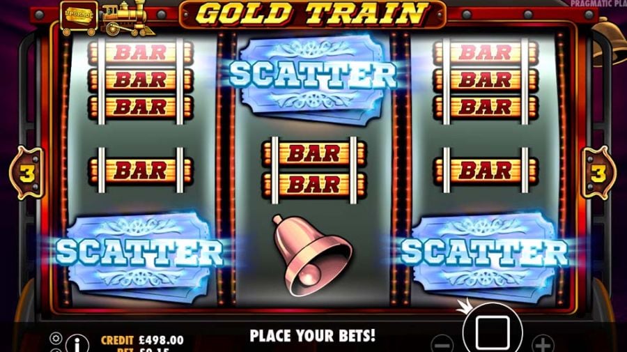 Gold Train Scatter - partycasino