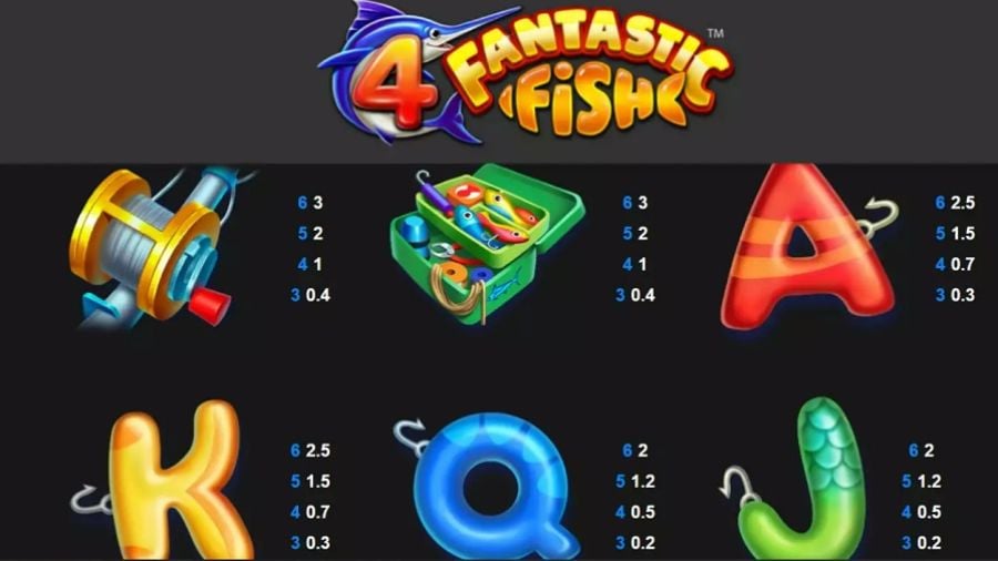 4 Fantastic Fish Feature Symbols - partycasino
