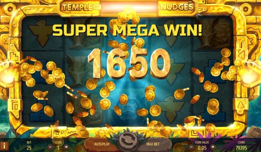 Temple Of Nudges Big Win - partycasino