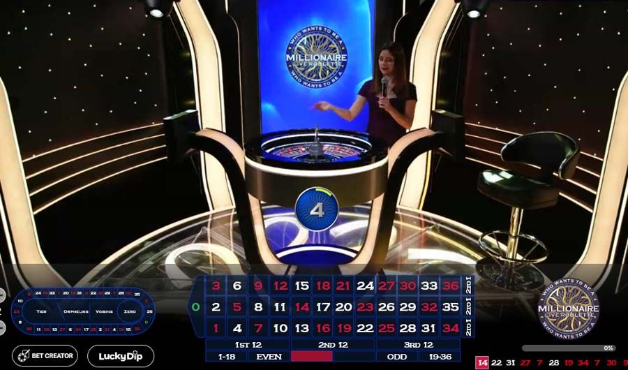 Who Wants To Be A Millionaire Roulette - partycasino