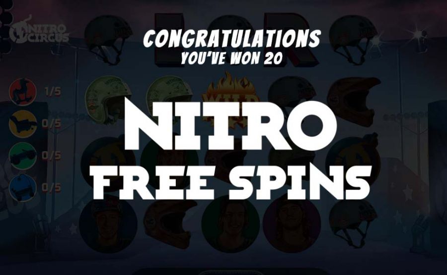 Nitro Circus Bonus Free Spins - partycasino