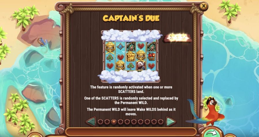 Captain Glum Pirate Hunter Symbols - partycasino