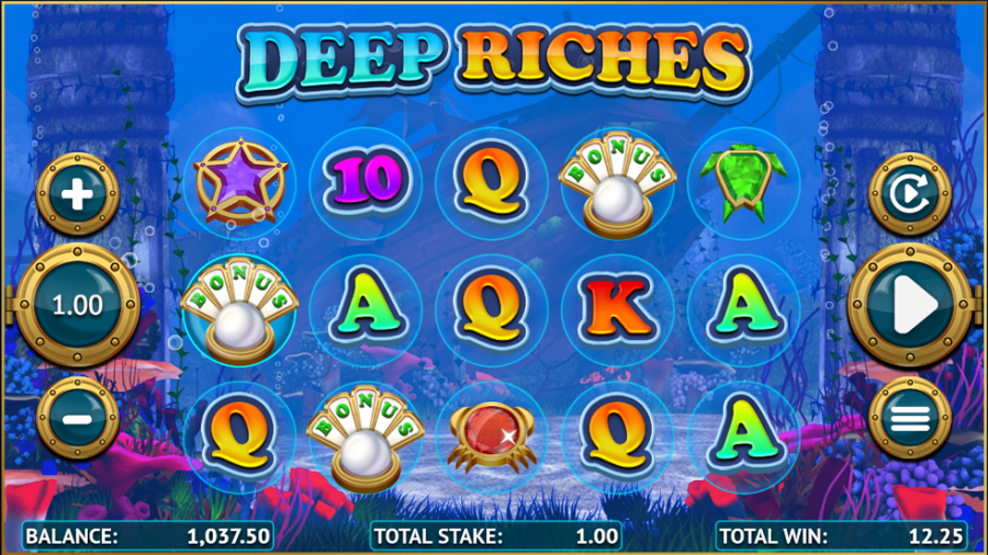 Deep Riches Bonus - partycasino