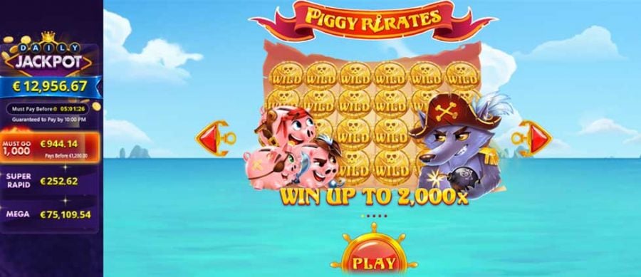 Piggy Pirates Slot - partycasino
