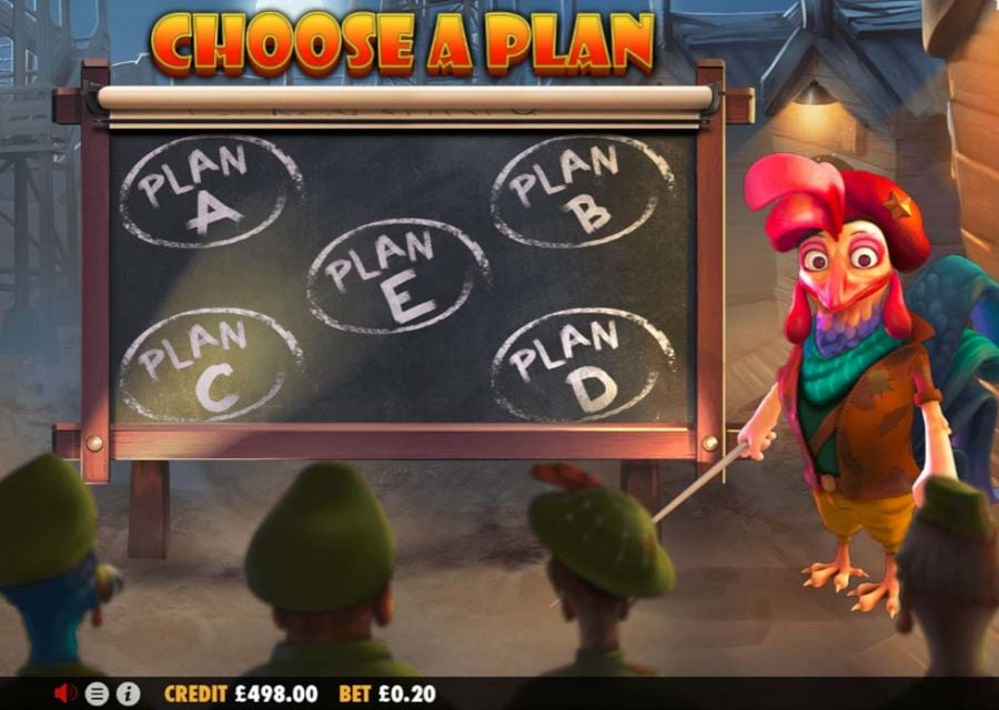 The Great Chicken Escape Bonus - partycasino