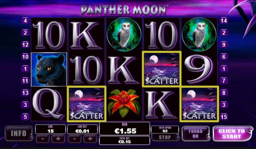 Panther Moon Bonus - partycasino