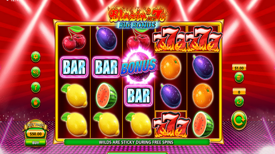 Blazin Hot 7s Big Bonus Slot - partycasino