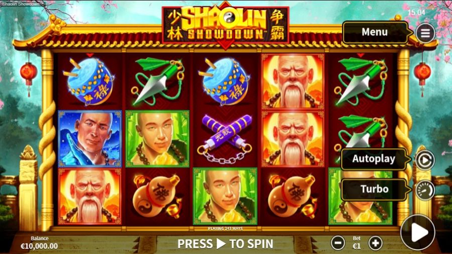 Shaolin Showdown Slot En - partycasino