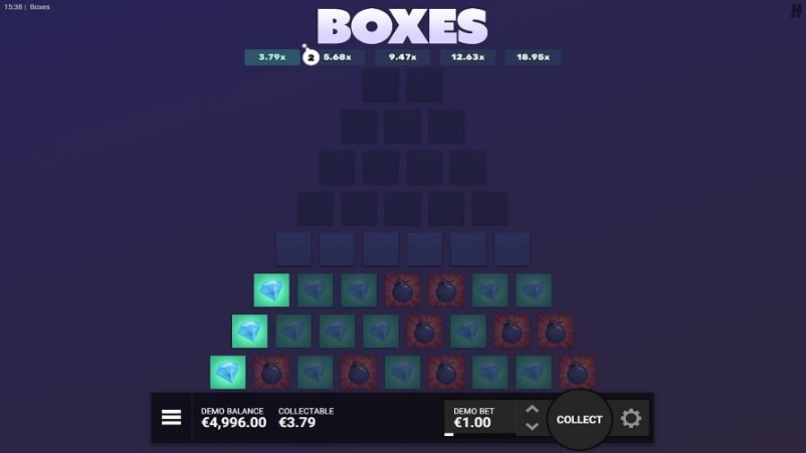 Boxes Dare2win Slot Eng - partycasino