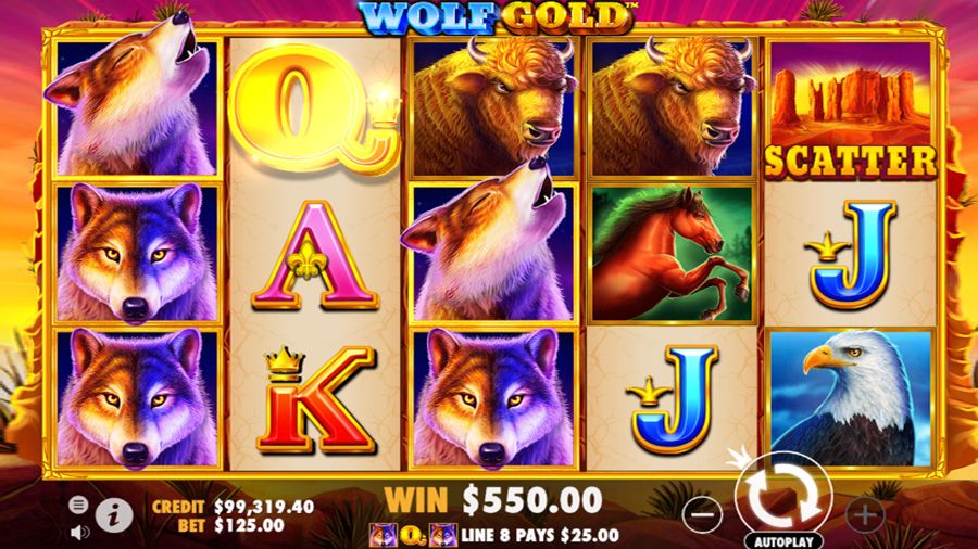 Wolf Gold Win - partycasino