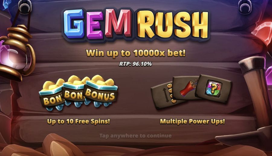 Gem Rush Bonus - partycasino