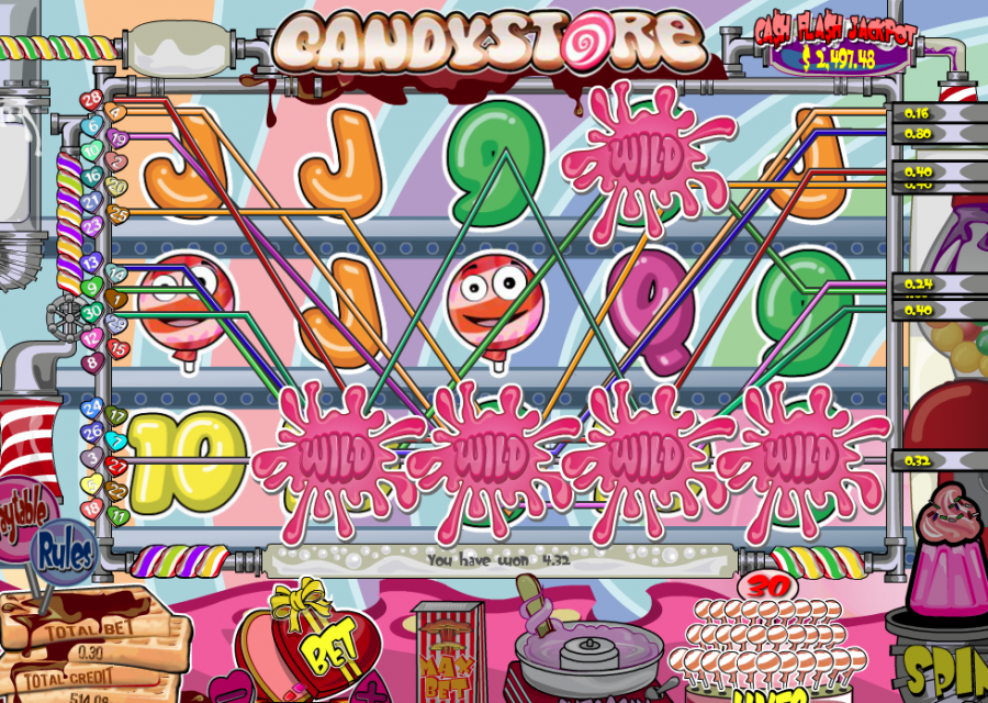 Candy Store Wilds - partycasino