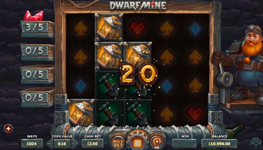 Dwarf Mine Win - partycasino