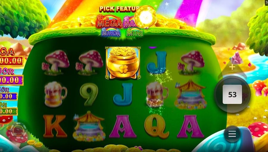 Amazing Link Riches Bonus Game - partycasino