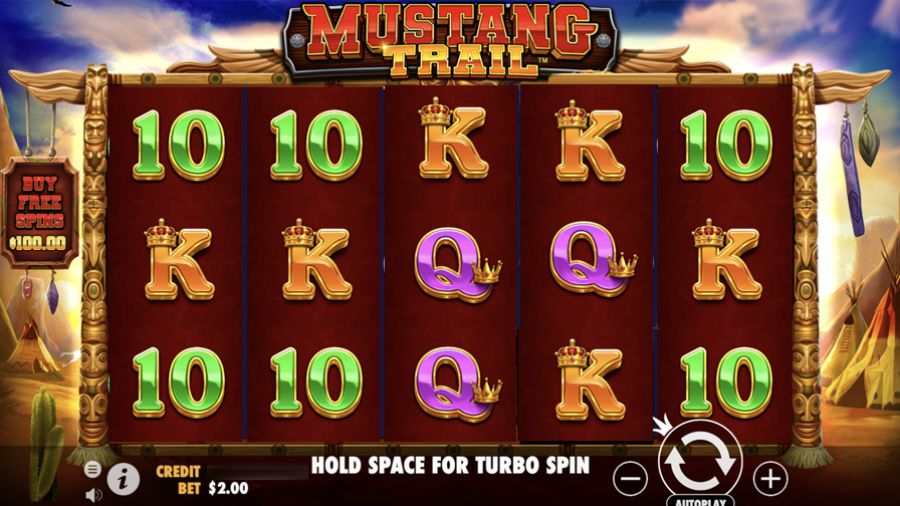 Mustang Trail Slot - partycasino
