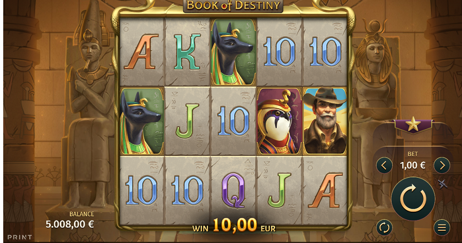 Book Of Destiny Bonus - partycasino