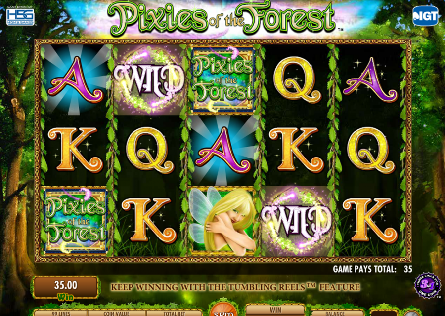 Pixies Of The Forest Wilds - partycasino