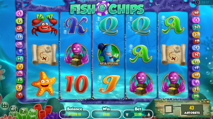 Fish And Chips Bonus - partycasino
