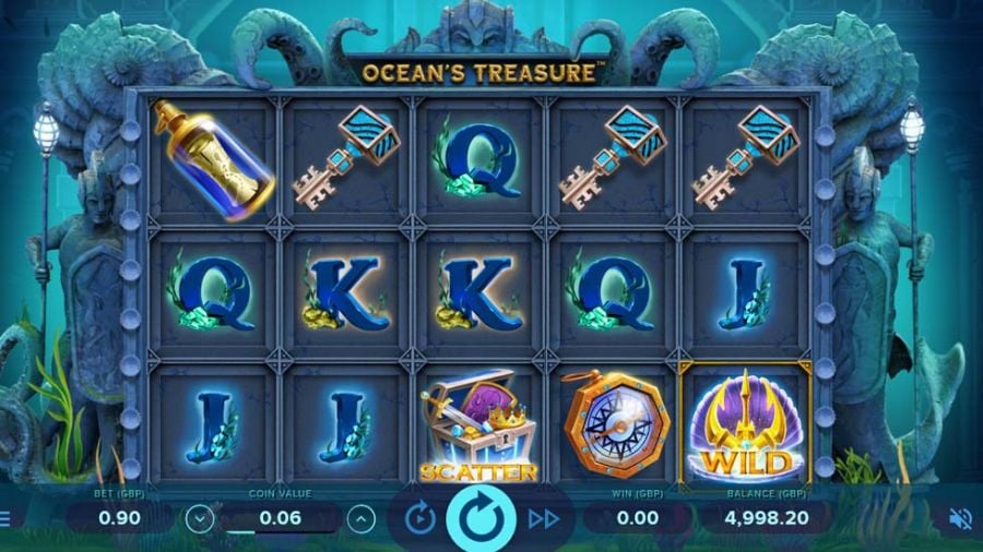 Oceans Treasure - partycasino