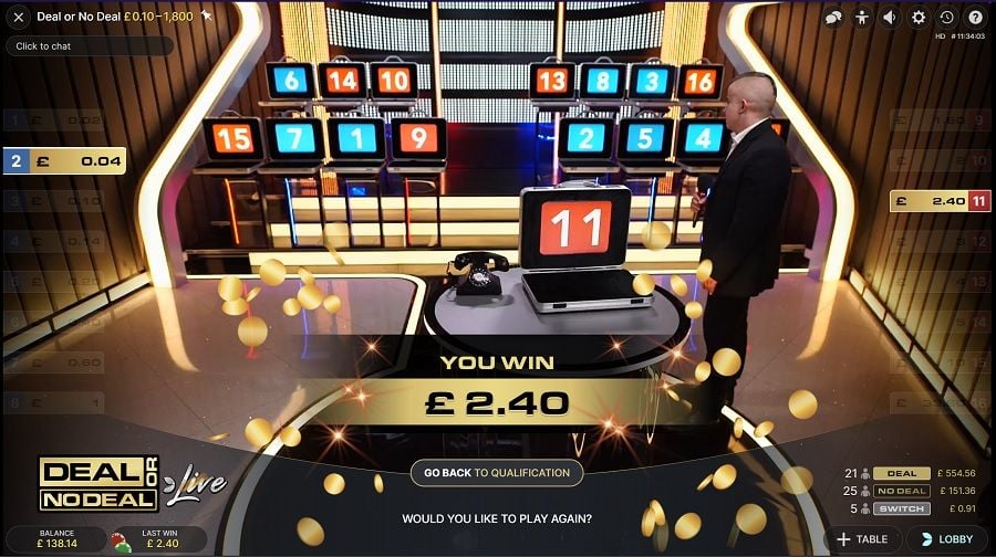Deal Or No Deal Live Win - partycasino