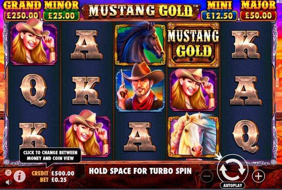 Mustang Gold - partycasino