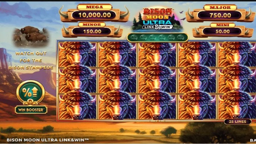 Bison Moon Ultra Link And Win Slot - partycasino