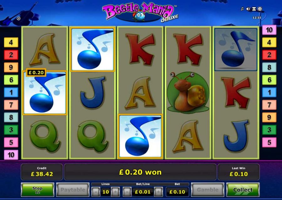 Beetle Mania Free Spins - partycasino
