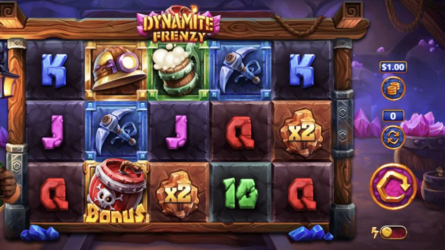 Dynamite Frenzy Slot - partycasino