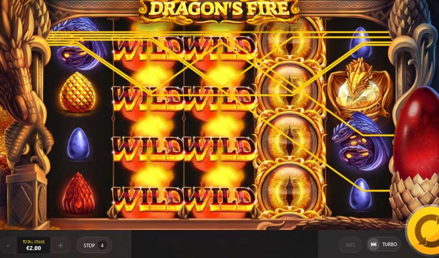 Dragons Fire Win - partycasino