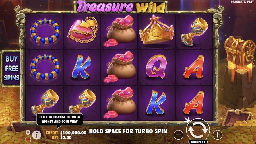 Treasure Wild Slot - partycasino
