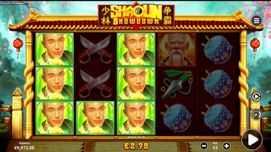 Shaolin Showdown Bonus En - partycasino
