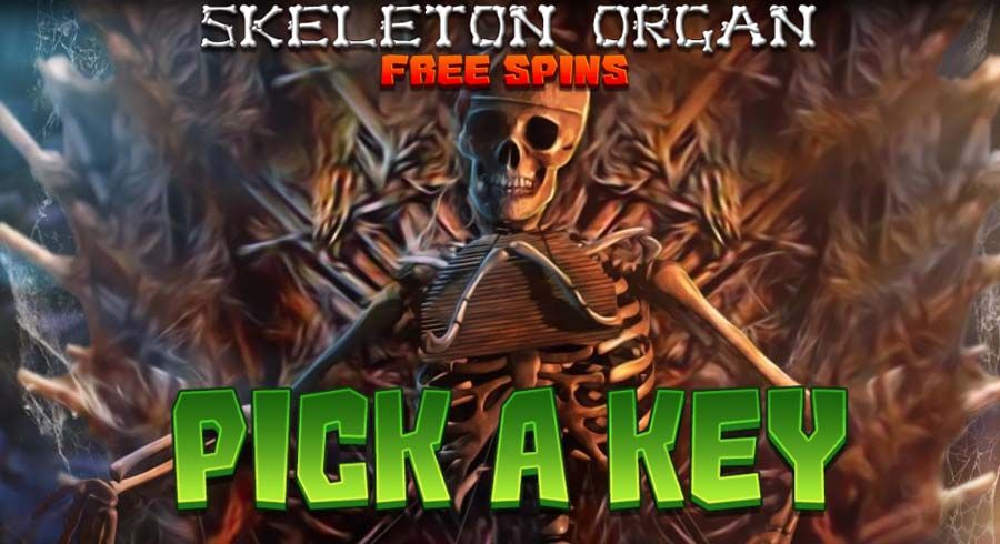 The Goonies Return Skeleton Organ Bonus - partycasino