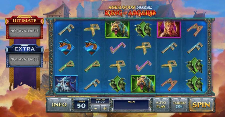 Age Of The Gods Norse King Of Asgard - partycasino
