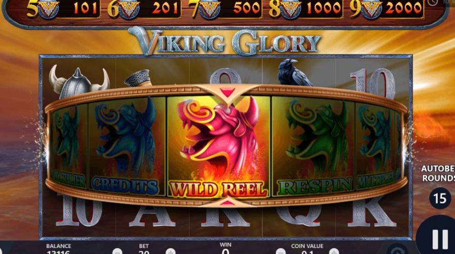 Viking Glory Bonus - partycasino