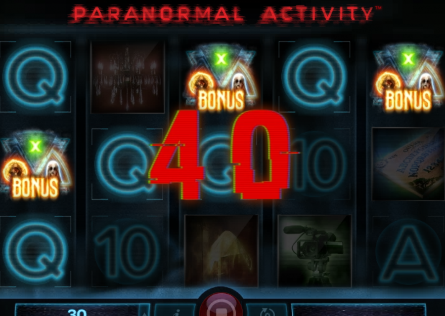 Paranormal Activity Bonus - partycasino