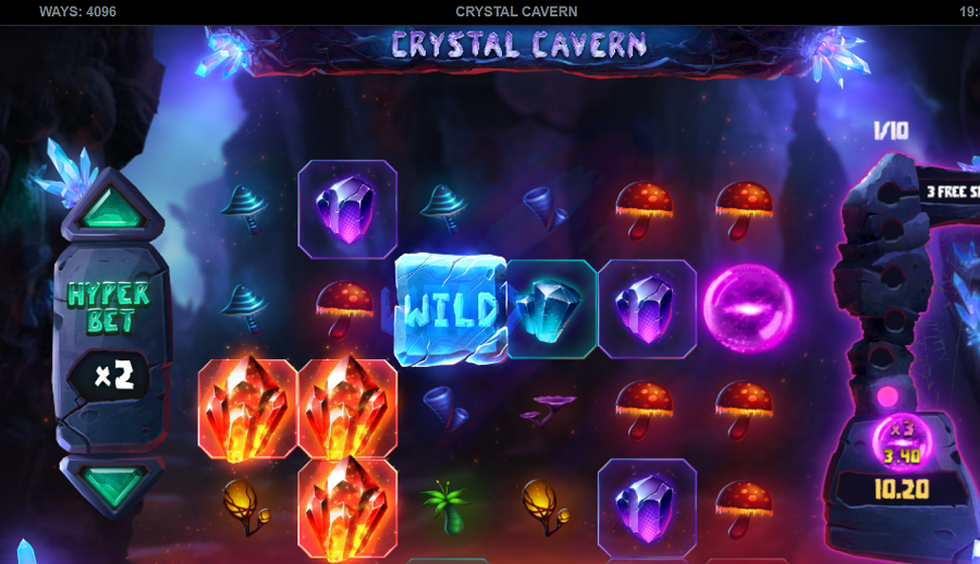 Crystal Cavern Bonus - partycasino