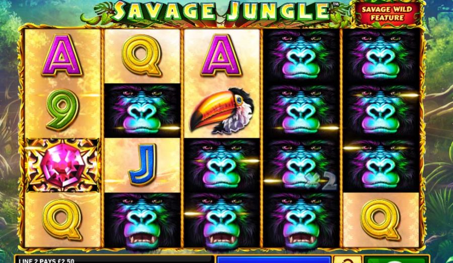 Savage Jungle Win - partycasino