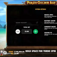 Pirate Golden Age Bet - partycasino