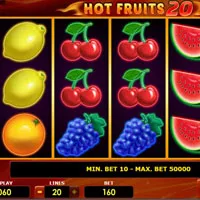 Hot Fruits 20 Bet - partycasino