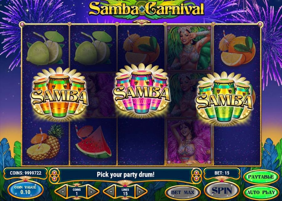 Samba Carnival Bonus - partycasino