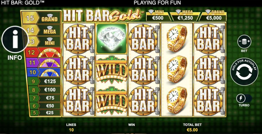 Hit Bar Gold Slot - partycasino