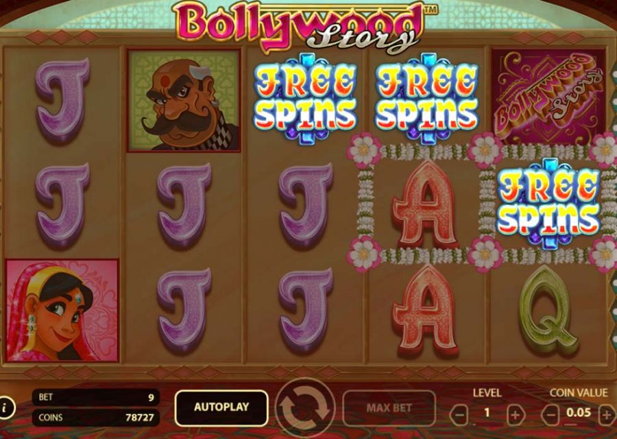 Bollywood Story Free Spins - partycasino