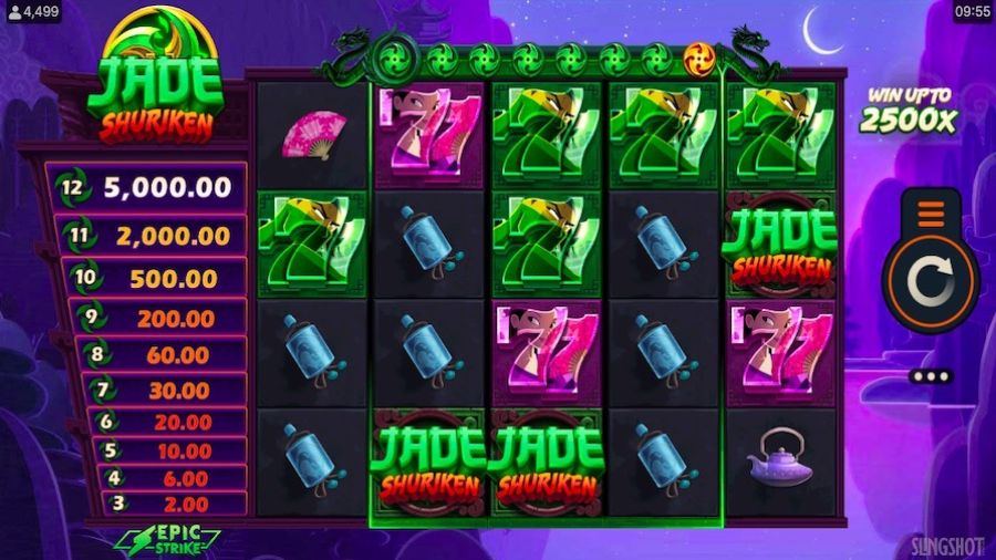 Jade Shuriken Slot  - partycasino