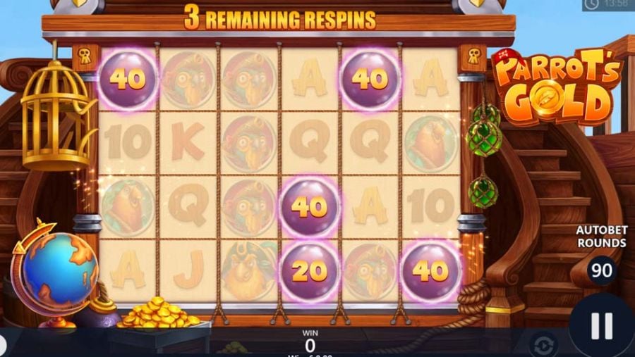 Parrots Gold Respin - partycasino