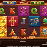 Desert Riches Hold N Link Bet - partycasino