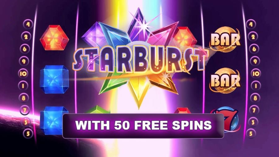 Starburst 50 Free Spins Casino Bonus from PartyCasino - partycasino