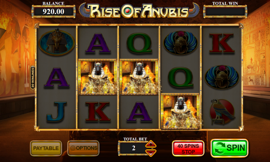 Rise Of Anubis Bonus - partycasino