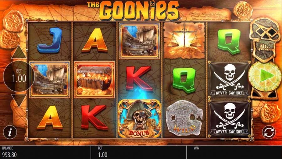 Review of Goonies Slot Demo