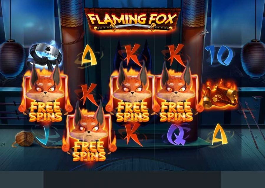 Flaming Fox Free Spins - partycasino